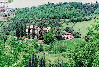 Le Pialle vacation apartment in Tuscany