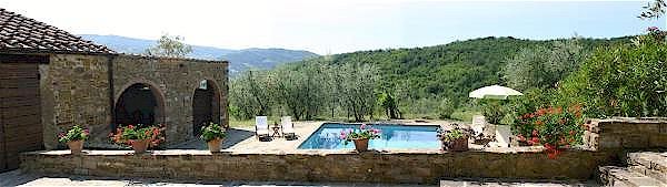 Tuscany farm house holiday in Chianti