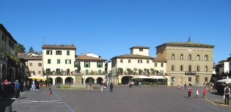 Piazza Matteotti in Greve in Chianti
