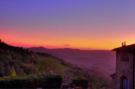 Sunset at Poggio all'Olmo