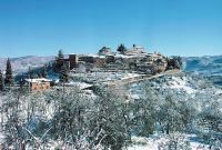 Montefioralle in winter