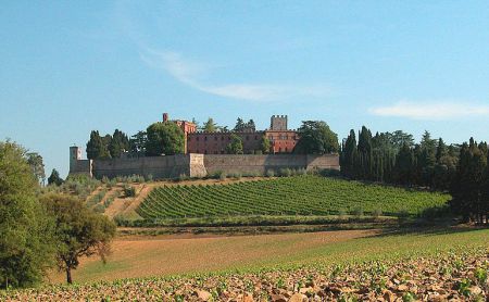 Burg Brolio in der Toskana