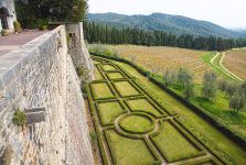 Les jardins du chteau de Brolio