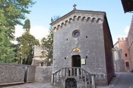 La chapelle de San Jacopo vue de lextrieur