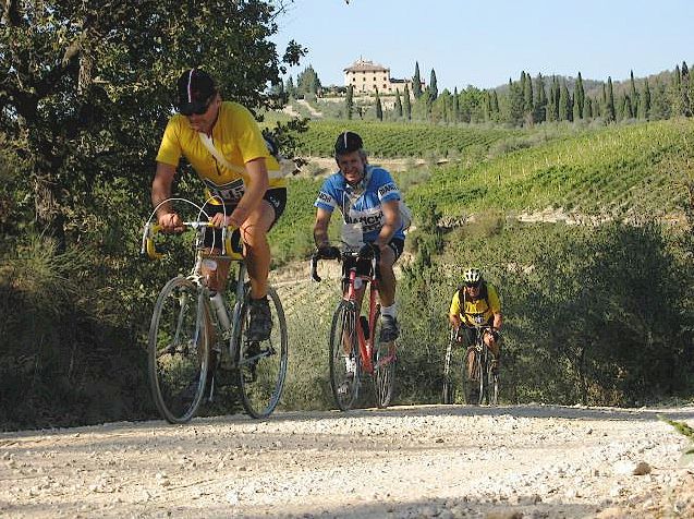 In bici in Chianti