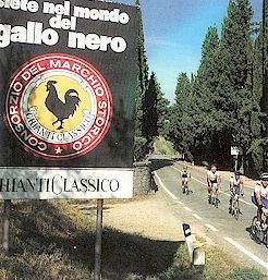 Bicycle routes in Tuscany