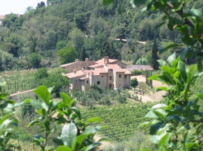 A Tuscan farm house