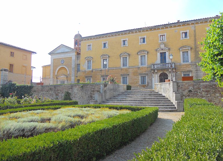 Villa Chigi Saracini near Castelnuovo Berardenga