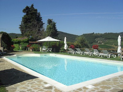 Vacation apartments for 2 to 6 persons near Greve in Chianti, Tuscany
