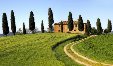 Tuscan farm house